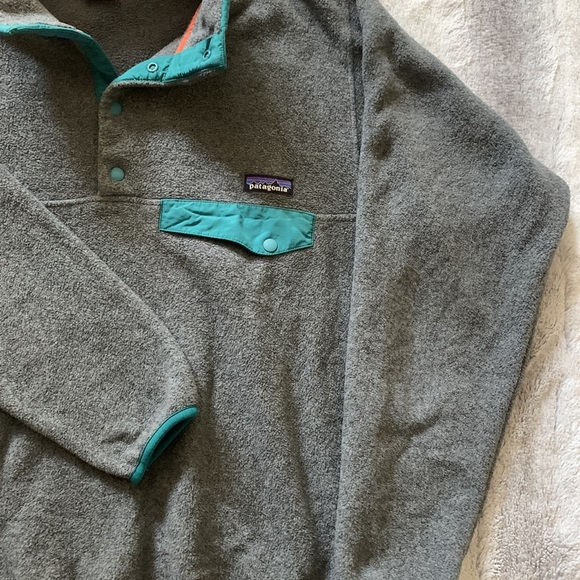Patagonia Synchilla Fleece T-Snap Iconic Shia ASAP - Picture 4 of 5